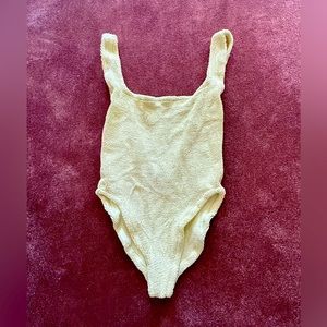 HUANZA G LEMON YELLOW ONE PIECE